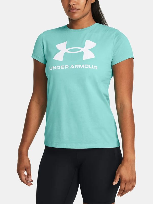 Under Armour Women's T-shirt Under Armour Live Sportstyle Graphic SSC - green