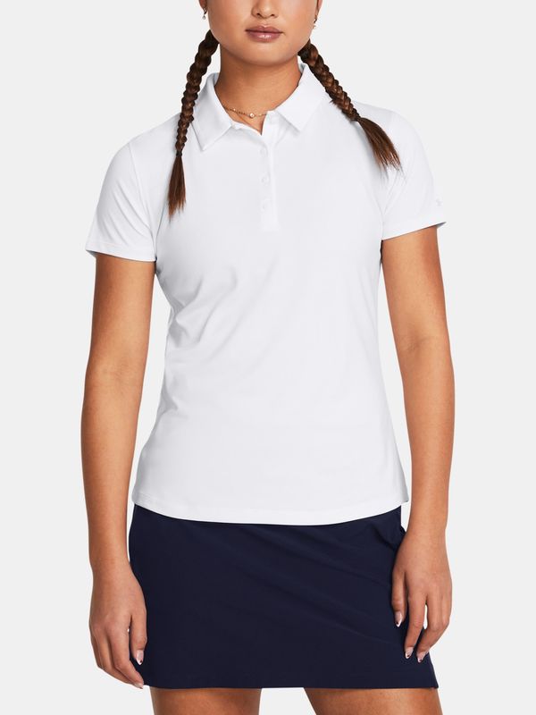 Under Armour Women's T-shirt Under Armour UA Playoff SS Polo-WHT - Women's
