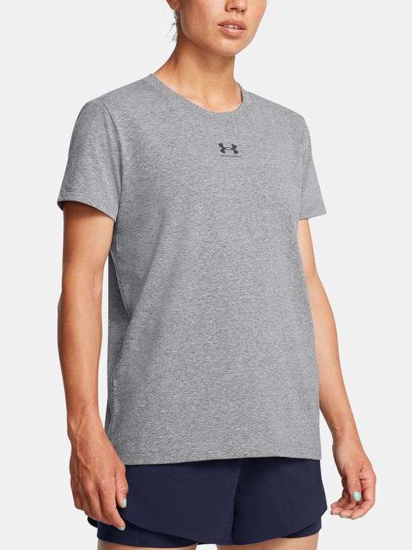 Under Armour Women's T-shirt Under Armour UA Rival Core SS-GRY - Women's