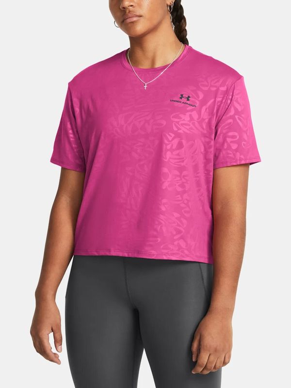 Under Armour Women's T-shirt Under Armour Vanish Energy Emboss Crop SS