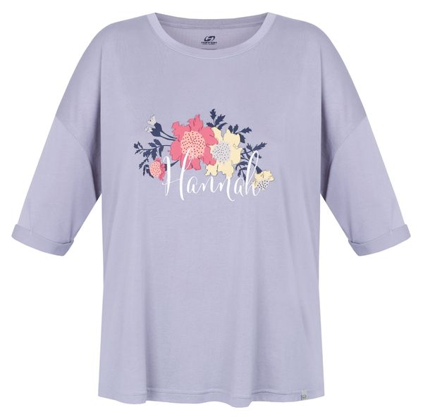 HANNAH Women's T-shirt with print Hannah CLEA glacier gray
