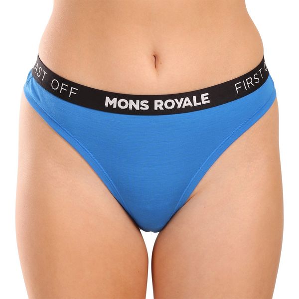 Mons Royale Women's thong Mons Royale merino blue