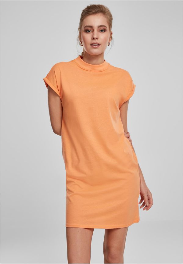 UC Ladies Women's tortoise dress with extended shoulders made of papaya