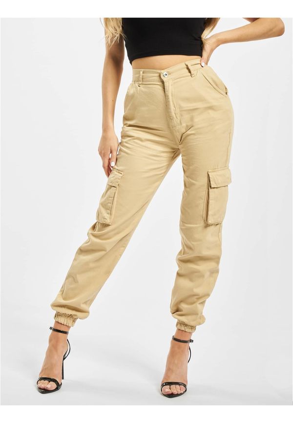 DEF Women's trousers DEF Ruby - beige