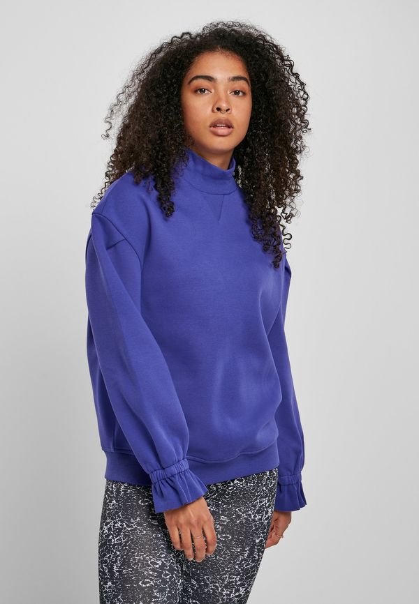 Urban Classics Women's turtleneck Crew blue-purple
