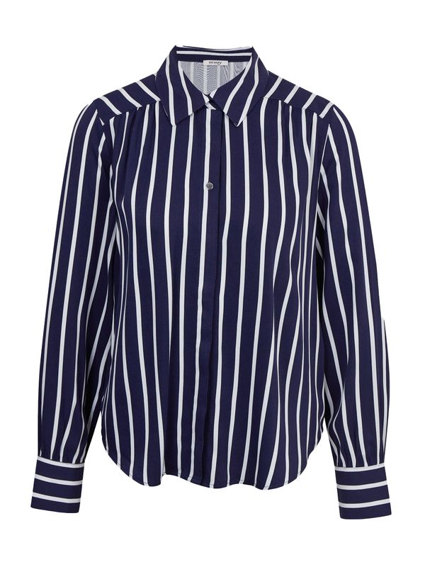 Orsay Women's white-blue striped blouse ORSAY