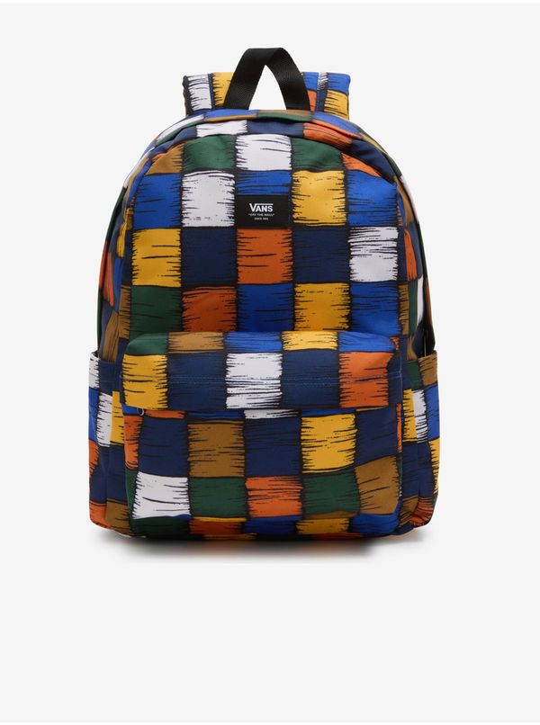 Vans Yellow-blue checkered backpack VANS Old Skool H2O Backpack - Men