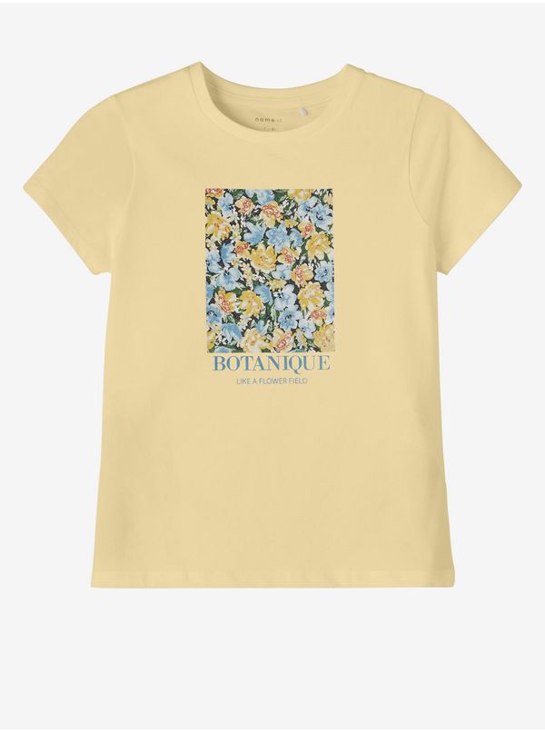 name it Yellow Girl Patterned T-Shirt name it Damily - unisex