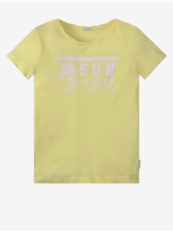 Tom Tailor Yellow Girl T-Shirt Tom Tailor - Girls