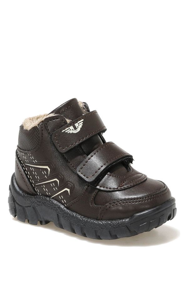 YELLOW KIDS YELLOW KIDS  Sezar Brown Baby Boy Outdoor Boots