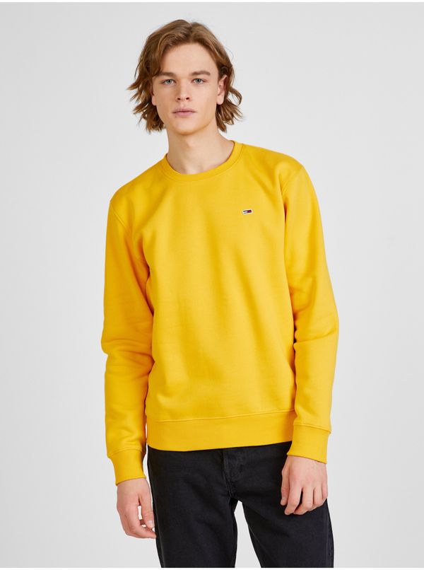 Tommy Hilfiger Yellow Mens Sweatshirt Tommy Jeans - Men