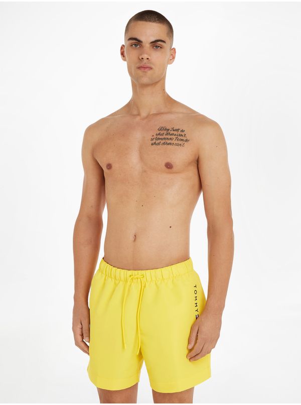 Tommy Hilfiger Underwear Yellow men's swimsuit Tommy Hilfiger Underwear