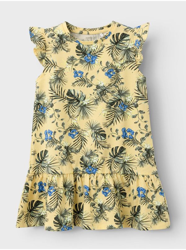 name it Yellow patterned dress name it Florence - Girls