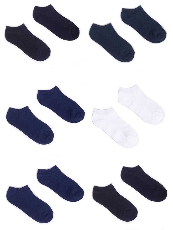 Yoclub Yoclub Kids's 6Pack Boys' Ankle Thin Socks SKS-0027C-0000-004