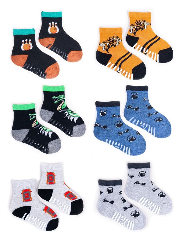 Yoclub Yoclub Kids's Children's Semi-Terry Cotton Socks SKA-0020C-AA0A