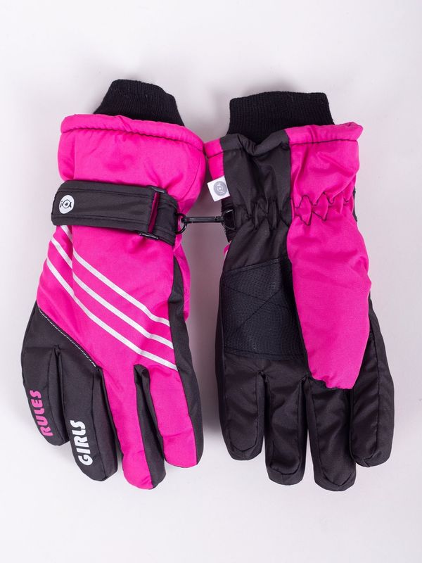 Yoclub Yoclub Kids's Children's Winter Ski Gloves REN-0244G-A150