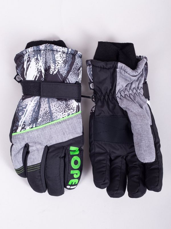 Yoclub Yoclub Kids's Children's Winter Ski Gloves REN-0269C-A150