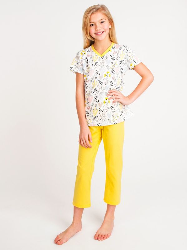 Yoclub Yoclub Kids's Girls' Cotton Pyjamas PIF-0002G-A110