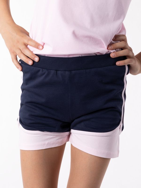 Yoclub Yoclub Kids's Shorts USK-0021G-6100 Navy Blue