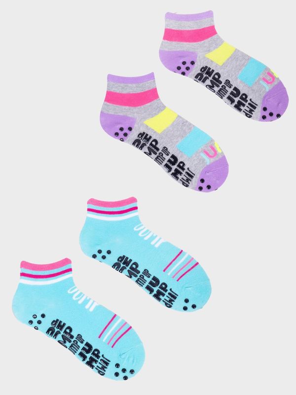 Yoclub Yoclub Kids's Trampoline Socks 2-Pack SKS-0021G-AA0A-001