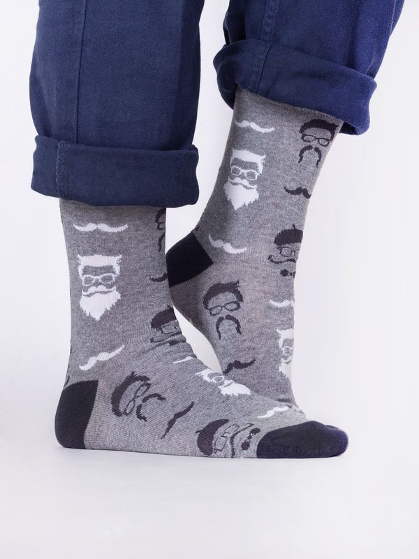 Yoclub Yoclub Man's Cotton Socks Patterns Colors SKA-0054F-H700