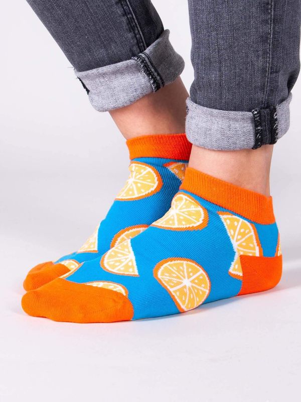 Yoclub Yoclub Unisex's Ankle Funny Cotton Socks Patterns Colours SKS-0086U-A100