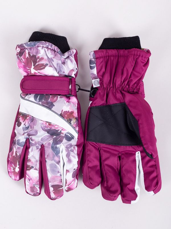 Yoclub Yoclub Woman's Women's Winter Ski Gloves REN-0250K-A150