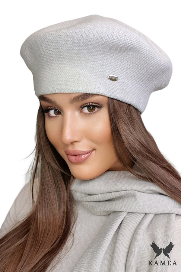 Kamea Ženska beretka Kamea Kamea_Beret_K.22.012.03_Beige