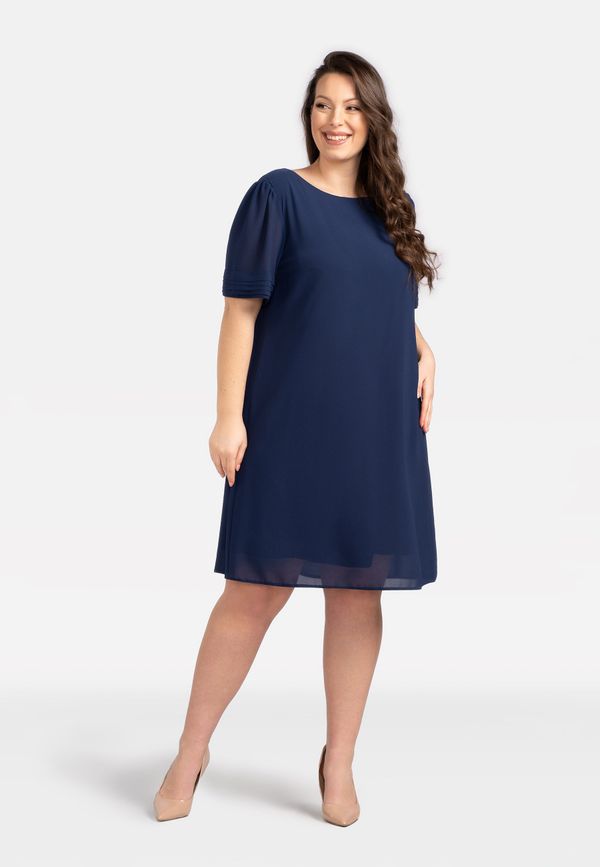 Karko Ženska haljina Karko Karko_Dress_SC126_Navy_Blue