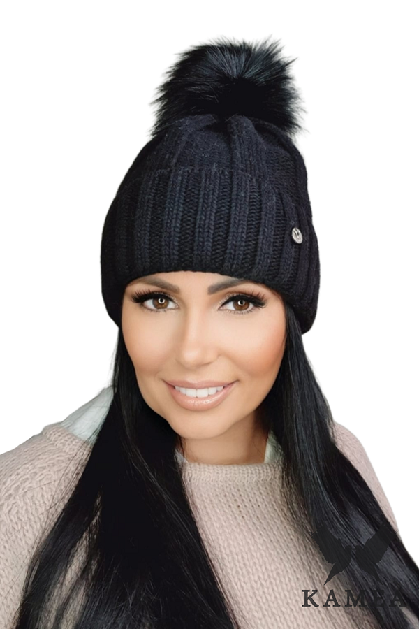 Kamea Ženska kapa Kamea Kamea_Hat_K.22.025.08_Black