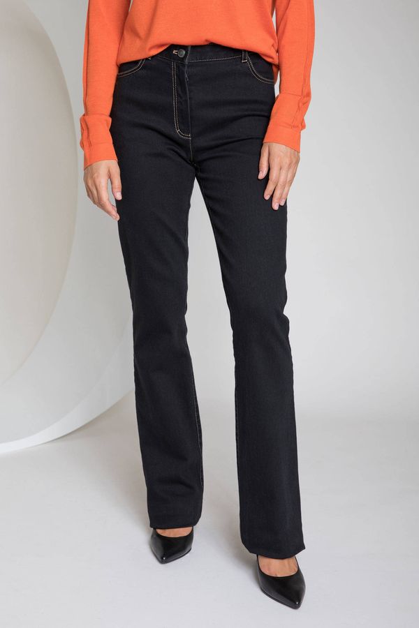 Deni Cler Milano Ženske farmerke Deni Cler Milano Deni_Cler_Milano_Trousers_W-Ds-5273-0N-H4-90-1_Black