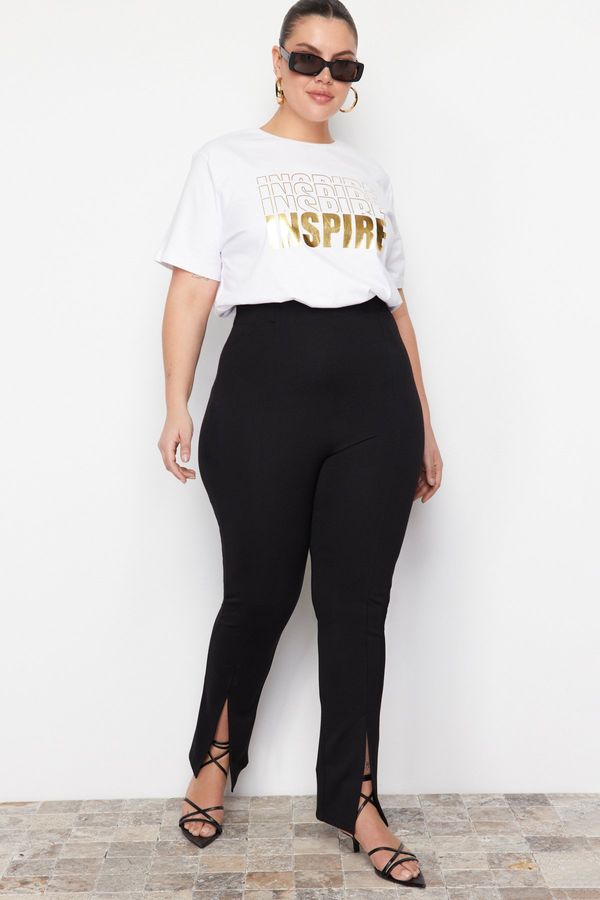 Trendyol Ženske pantalone Trendyol Curve