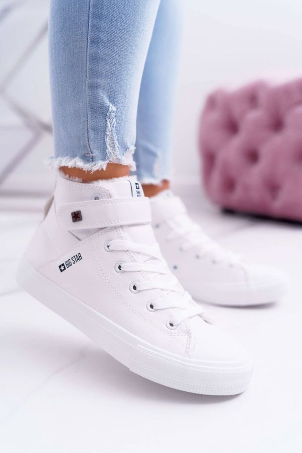 BIG STAR SHOES Ženske patike BIG STAR SHOES White