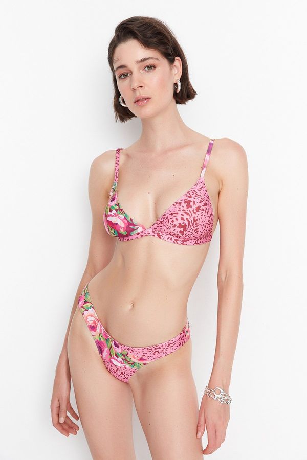 Trendyol Ženski bikini donji deo Trendyol Floral patterned