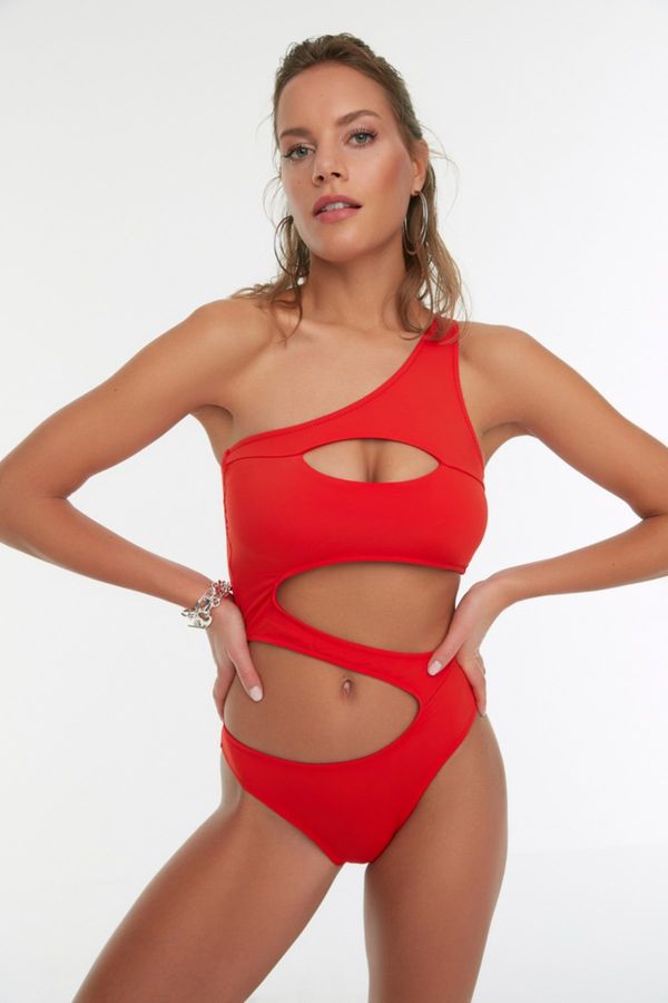 Trendyol Ženski  jednodelni kupaći kostim Trendyol Detailed