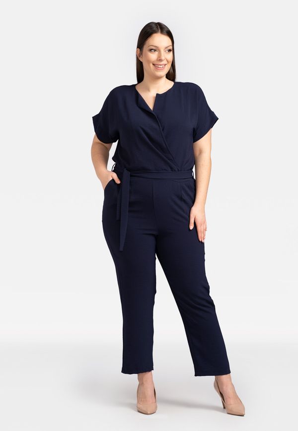 Karko Ženski set Karko Karko_Jumpsuit_Q229_Navy_Blue