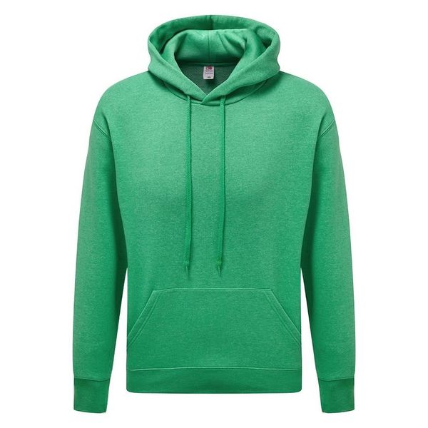 Fruit of the Loom Zielona bluza męska z kapturem Hooded Sweat Fruit of the Loom