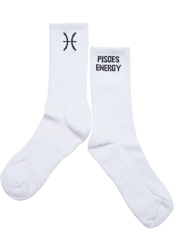 DEF Zodiac socks fish white