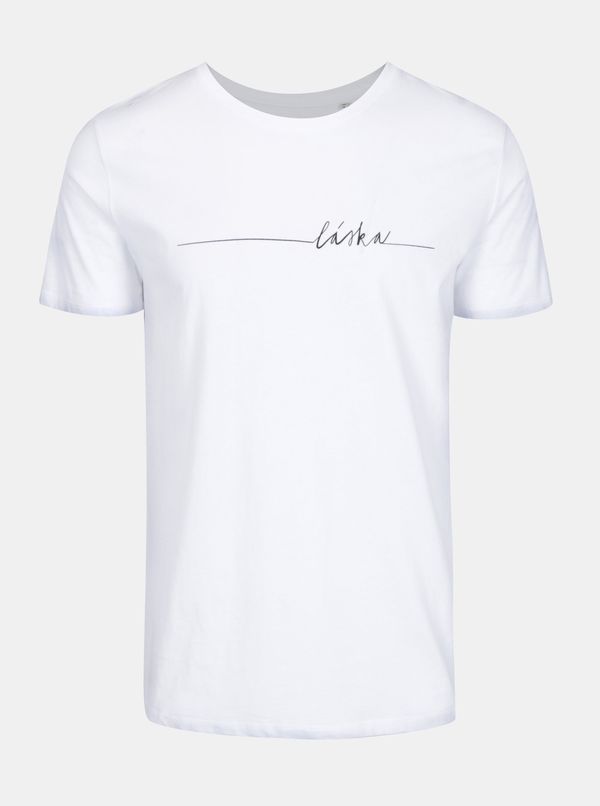 ZOOT ZooT Original Love Printed Men's White T-Shirt