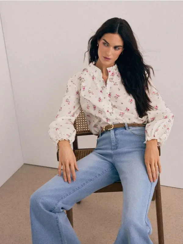 Mohito Mohito - Bluza s cvetnim dezenom