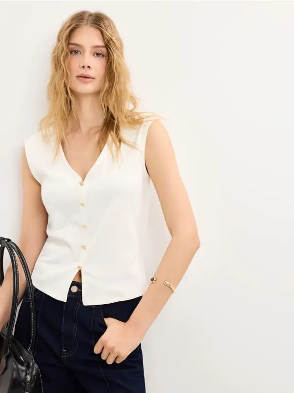 Mohito Mohito - Bluza s dugmićima