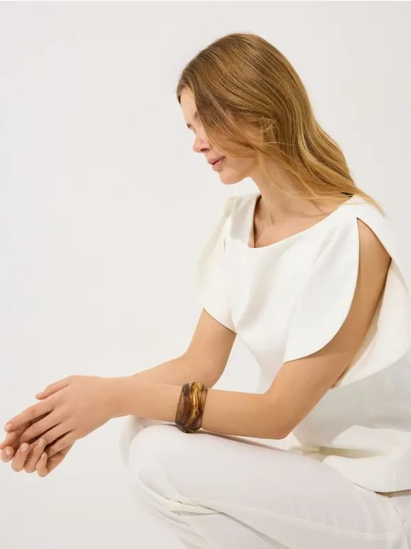 Mohito Mohito - Bluza s puf rukavima