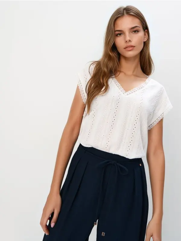 Mohito Mohito - Bluza s V-izrezom