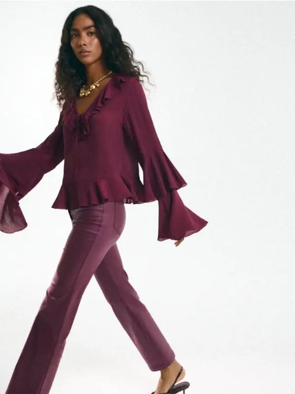 Mohito Mohito - Bluza s volanima