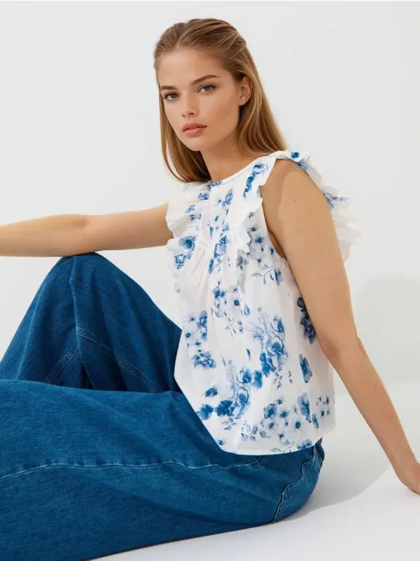 Mohito Mohito - Bluza s volanima