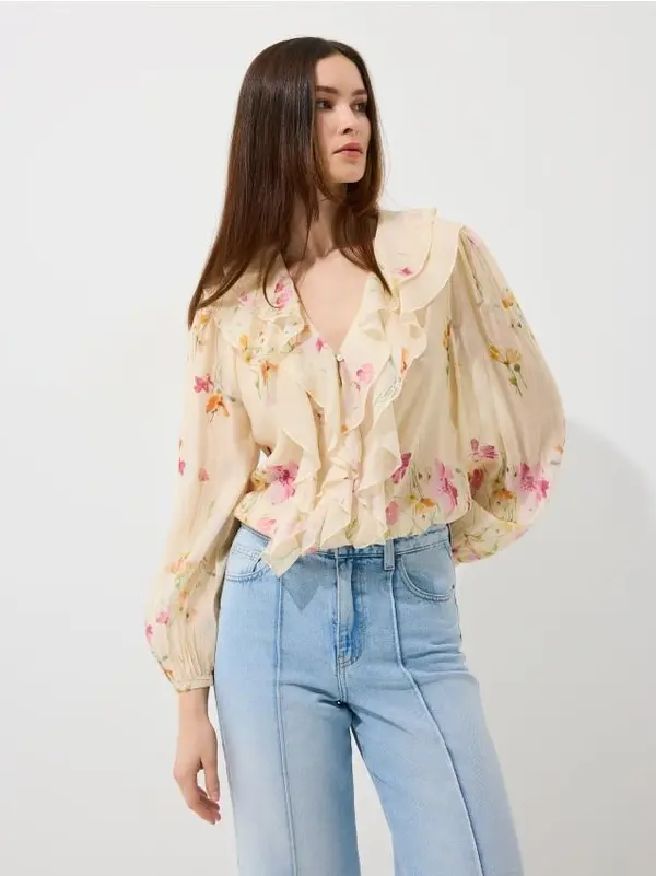 Mohito Mohito - Bluza s volanima