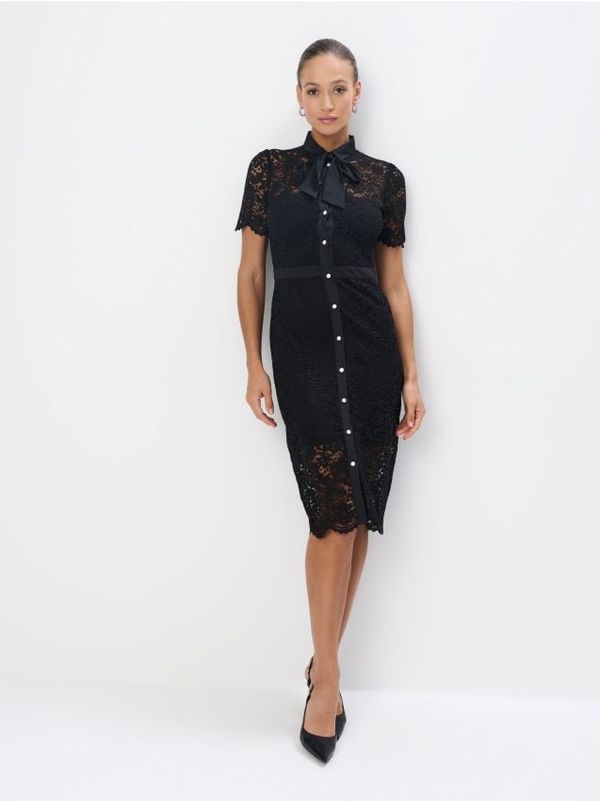 Mohito Mohito - Čipkasta midi haljina