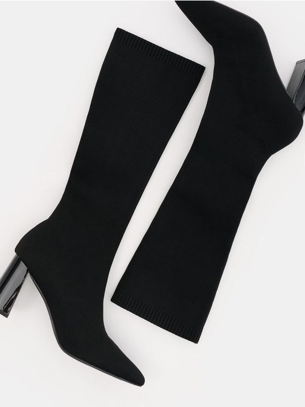 Mohito Mohito - Čizme do kolena s potpeticama