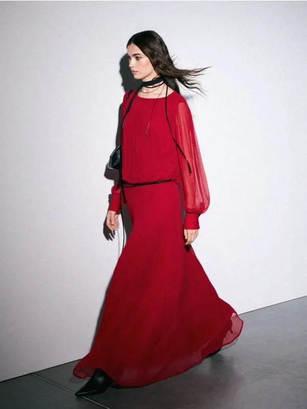 Mohito Mohito - Crvena maxi haljina