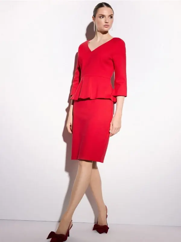 Mohito Mohito - Crvena midi haljina